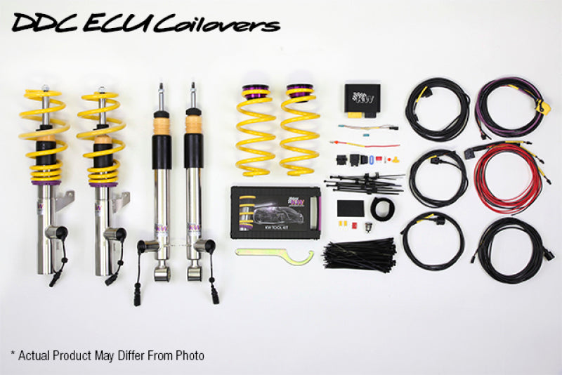 KW Coilover Kit DDC ECU Aston Martin V8 Vantage (VH2) 12mm Piston Rods - 39033002