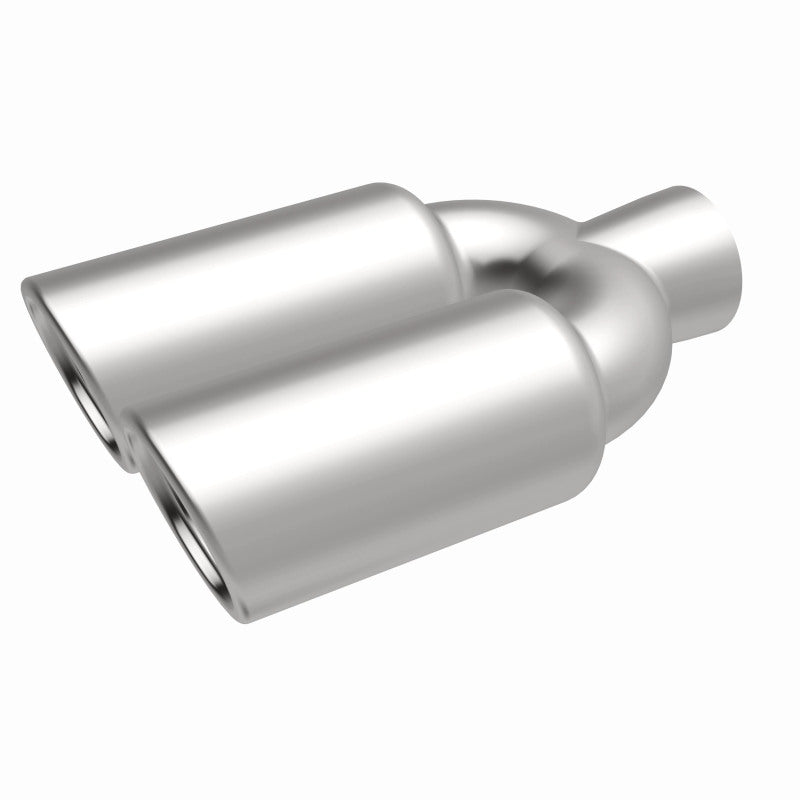MagnaFlow Tip 1-Pk Dual Rnd DW 3x10 2.25ID - 35168