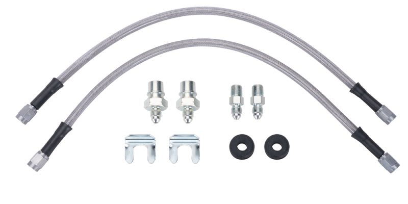 Wilwood flexline kit 16IN -3 M10X1.0 BF 1/8 NPT grommet - 220-16710