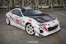 Load image into Gallery viewer, Seibon 12-13 BRZ/FRS TS Style Carbon Fiber Hood - HD1213SCNFRS-TS
