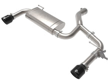 Load image into Gallery viewer, aFe MACHForce XP Exhausts Axle-Back 15-21 BMW X1 2.0L (t) (SS w/Black Tips) - 49-36349-B