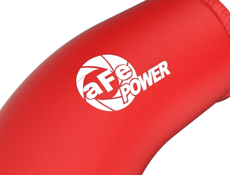 aFe 2024+ Toyota Tacoma BladeRunner 2.5in & 3in Aluminum Hot & Cold Charge Pipe Kit - Red - 46-20724-R