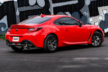 Load image into Gallery viewer, MBRP 13-16 Subaru BRZ 2.0L/ 2.4L 3in Dual Split Rear Cat Back w/CF Tips- T304 - S48043CF