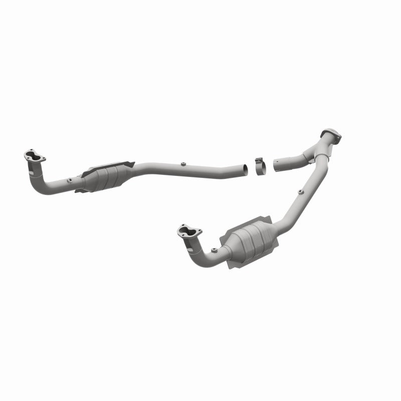 MagnaFlow DF Cat. Conv 97 Land Rover Defender 90 4.0L Y-Pipe Assy / 96-99 Discovery 4.0L Y-Pipe Assy - 93690
