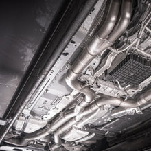 Load image into Gallery viewer, Stainless Works 2020 Ford GT500 Legend Catback X-Pipe Exhaust Factory Connect - Polished Tips - GT500CBXFCL
