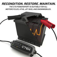 Load image into Gallery viewer, CTEK Battery Charger - CT5 Powersport - 2.3A - 40-339