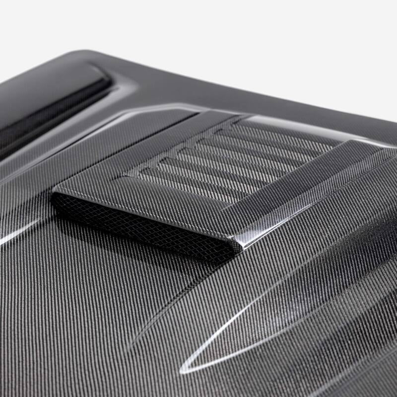 Seibon 2024+ Toyota Tacoma TR-Style Carbon Fiber Hood - HD24TYTA-TR