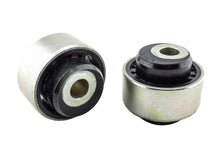 Load image into Gallery viewer, Whiteline Plus 10/08+ Mitsubishi Lancer CJ Anti-Lift/Caster Fr C/A - Lwr Inner Rear Bushing Kit - W53383