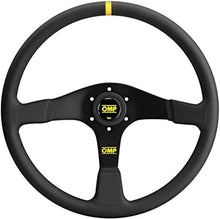 Load image into Gallery viewer, OMP Velocita 380 Flat 380mm - Small Suede (Black) - OD0-1987-071