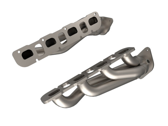 aFe Jeep Grand Cherokee Trackhawk (WK2) 11-21 V8-6.2L Twisted Steel SS Titanium Coated Headers - 48-38032-T