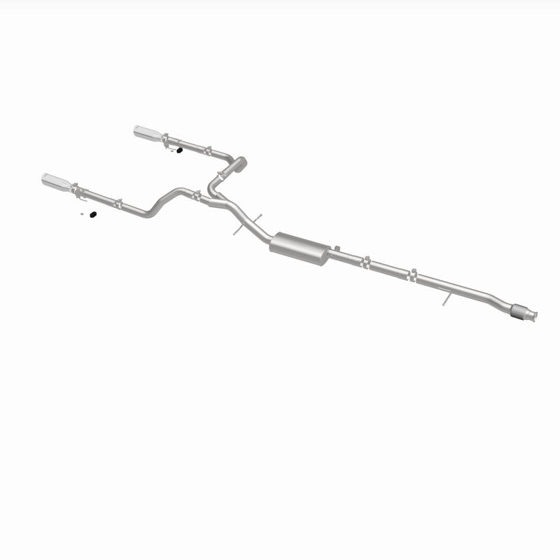 MagnaFlow 2019 Chevy Silverado 1500 V8 5.3L/V6 4.3 Street Series Dual Exit Exhaust w/ Polished Tips - 19471