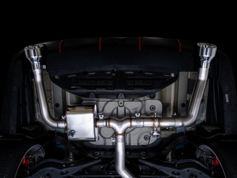 AWE Tuning 22-26 Hyundai Elantra N SwitchPath Cat-Back Exhaust - Chrome Silver Tips - 3025-32237