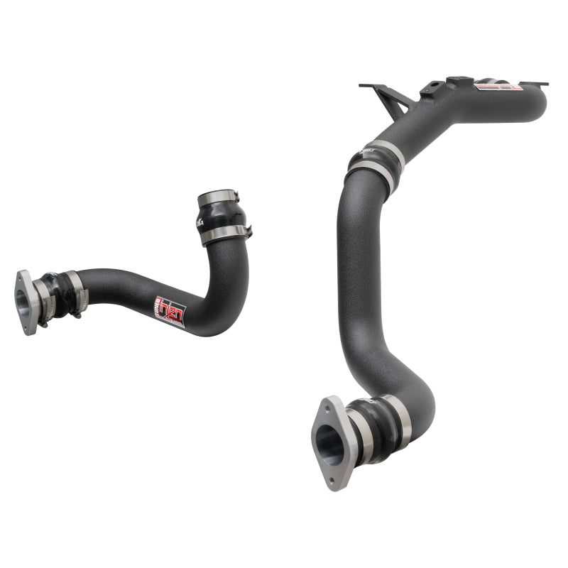 Injen 22-23 Honda/Acura Civic/Si/Integra 1.5L Turbo Aluminum Intercooler Pipe Kit - Wrinkle Black - SES1586ICPWB