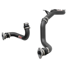 Load image into Gallery viewer, Injen 22-23 Honda/Acura Civic/Si/Integra 1.5L Turbo Aluminum Intercooler Pipe Kit - Wrinkle Black - SES1586ICPWB