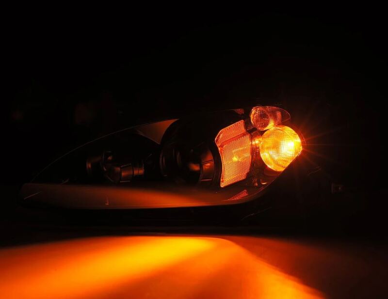AlphaRex 99-09 Honda S2000 LUXX-Series Projector LED Headlights - Alpha-Black - 880270