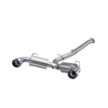 Load image into Gallery viewer, MBRP 13-16 Subaru BRZ 2.0L/ 2.4L 3in Dual Split Rear Cat Back w/Burnt End Tips- T304 - S48043BE