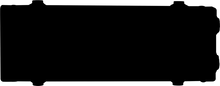 Load image into Gallery viewer, Mishimoto Universal Medium Bar and Plate Dual Pass Black Oil Cooler - MMOC-DP-MBK