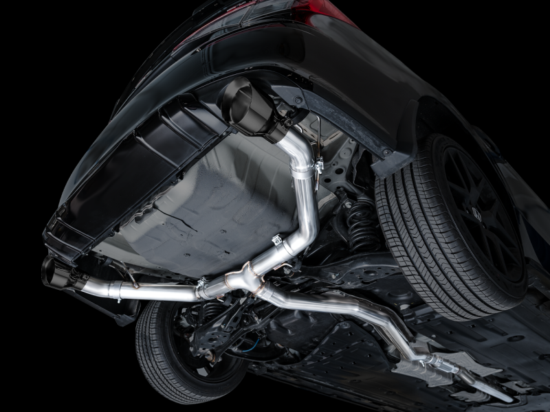 AWE Tuning 22+ Honda Civic Si/Acura Integra Track Edition Cat-Back Exhaust - Dual Diamond Black Tips - 3020-33331