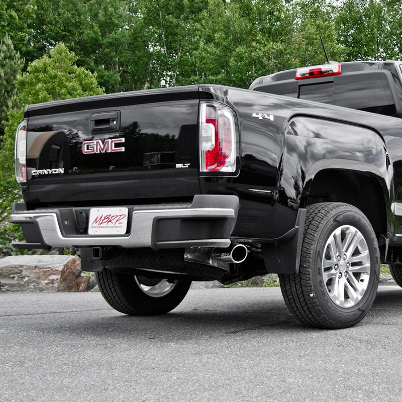 MBRP 17+ Chevrolet Colorado 2.5L/3.6L 3in Cat Back Single Side Exit w/ 4in Tip - T304 - S5090304