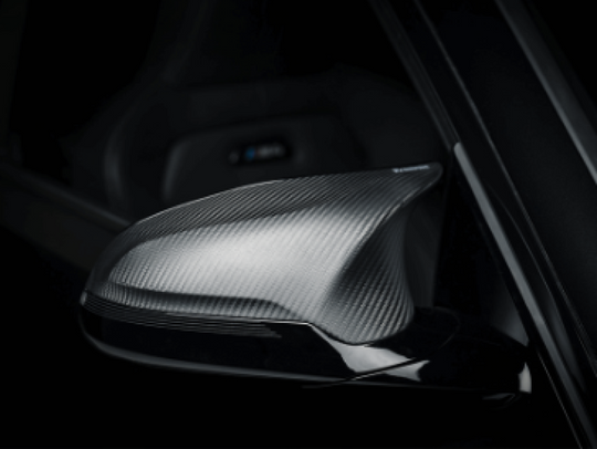 Akrapovic 2014+ BMW M3 (F80) Carbon Fiber Mirror Cap Set - Matte - WM-BM/CA/2/M