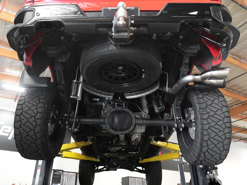aFe Vulcan Series 3in 304SS Exhaust Cat-Back w/Pol Tip 2019 GM Silverado/Sierra 1500 V6-4.3L/V8-5.3L - 49-34106-P