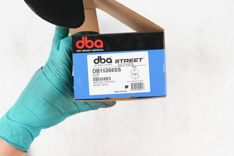 DBA 20-22 Mercedes-Benz GLE53 AMG (w/Red Brembo Calipers) Street Series Rear Brake Pads - DB15266SS
