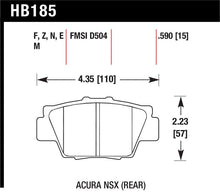 Load image into Gallery viewer, Hawk HP+ Street Brake Pads - HB185N.590