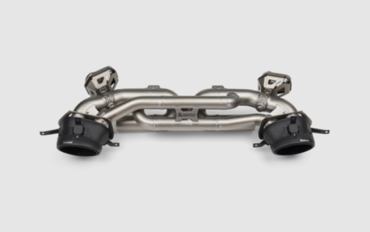 Akrapovic 2025 Porsche 911 992.2 Slip-On Line Titanium Exhaust - S-PO/T/7