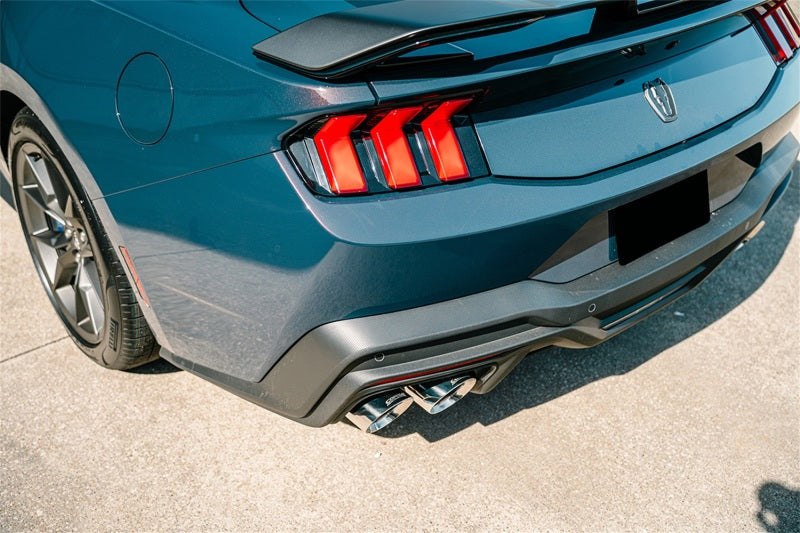 Corsa 24+ Ford Mustang Dark Horse 5.0L 3in Dual Rear Exit Axle-Back w/Twin 4.5in Polish Slash Tips - 21267