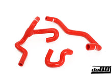 Load image into Gallery viewer, do88 SAAB 9-5 98-10 Heater Hoses for Cars w/Water Valve Red - DO88-KIT121R