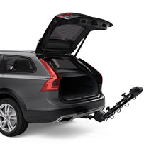 Load image into Gallery viewer, Thule Apex XT 4 - Hanging Hitch Bike Rack w/HitchSwitch Tilt-Down (Up to 4 Bikes) - Black - 9025XT