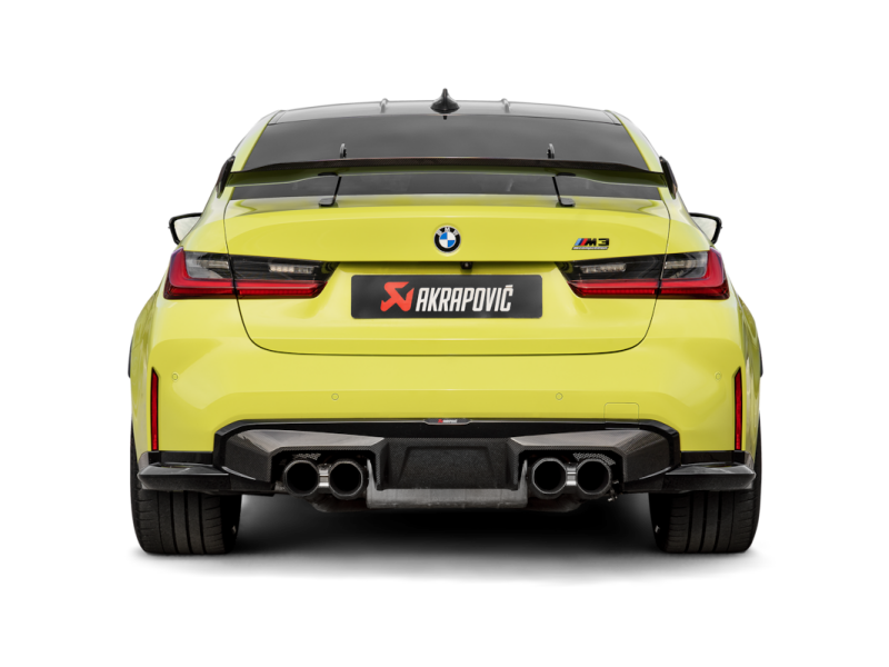 Akrapovic 22+ BMW M3 (G80/G81) / M4 (G82/G83) Slip-On line (Titanium) - S-BM/T/40H