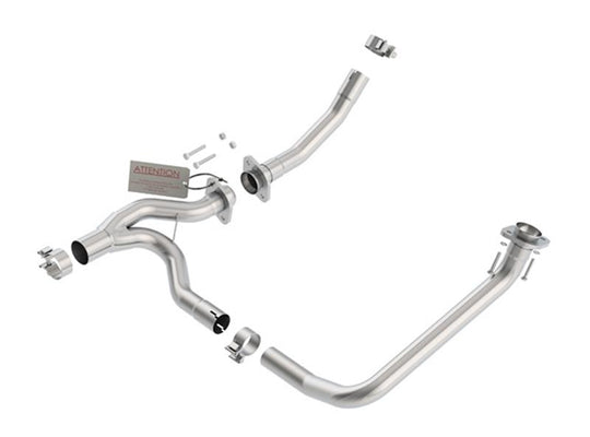 Borla 2012-2016 Jeep Wrangler JK 3.6L 2 & 4 Door Y-Pipe - 60595