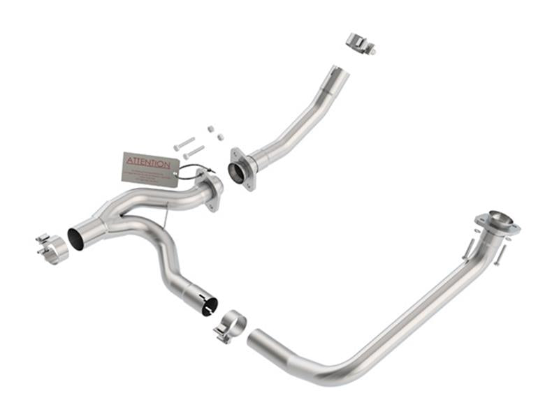 Borla 2012-2016 Jeep Wrangler JK 3.6L 2 & 4 Door Y-Pipe - 60595