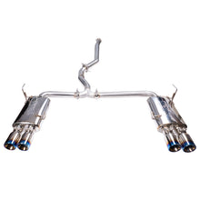 Load image into Gallery viewer, Injen 15-20 Subaru STI Cat Back Exhaust w/ Quad Titanium Tips - SES1207TT