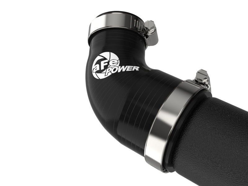 aFe 19-26 Genesis G70 V6 3.3L (tt) BladeRunner Aluminum Hot Charge Pipe - Black - 46-20808-B