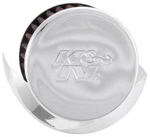Load image into Gallery viewer, K&amp;N 1.375in Flange ID x 3in OD x 2.5in Height Clamp On Crankcase Vent Filter - 62-1513