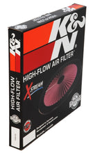 Load image into Gallery viewer, K&amp;N X-Stream Top Filter X-Stream 16in OD - Black - 66-1601