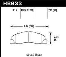 Load image into Gallery viewer, Hawk Super Duty Street Brake Pads - HB633P.790