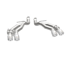 Load image into Gallery viewer, MagnaFlow 2016 Chevy Camaro 6.2L V8 Race Axle Back w/ Quad Polished Tips - 19266