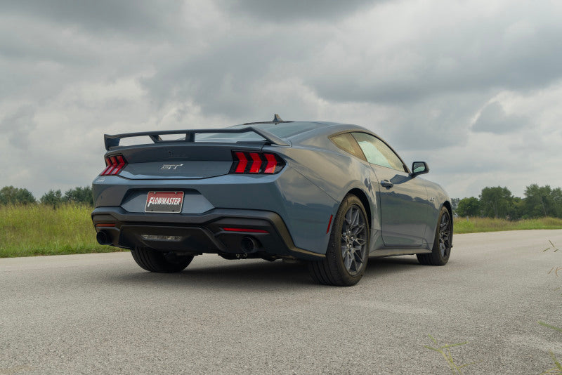 Flowmaster 24-25 Mustang 5.0L Outlaw Cat-Back Exhaust System - Black Tip (Non-Valved) - 818161