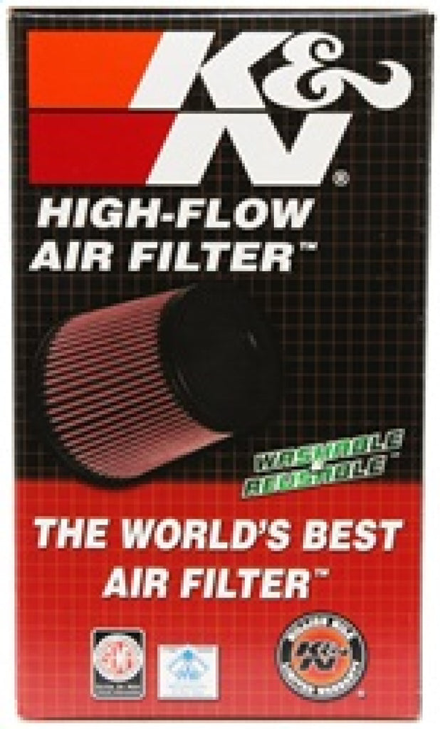 K&N Universal Round Tapered Filter 3 inch FLG / 5 inch Bottom / 4 inch Top / 7 7/8 inch Height - RU-4690