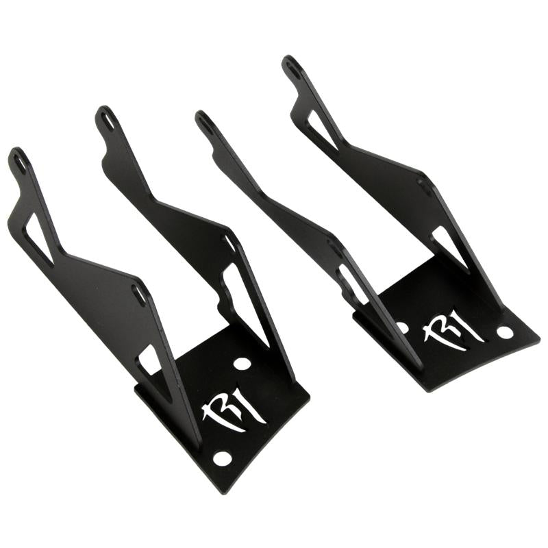 Rigid Industries Jeep JK - Double A-Pillar Mount - Mounts 2 sets of Dually/D2 - 40335