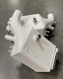CSF 2025+ BMW G90 M5 / G99 M5 Touring Charge Air Cooler - Alpine White - 8351AW