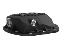Load image into Gallery viewer, aFe Street Series Rear Differential Cover Black w/ Machined Fins 19-20 Ram 2500/3500 - 46-71150B