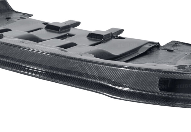 Seibon 12-13 Nissan GTR R35 VS-Style Carbon FIber Front Lip - FL1213NSGTR-VS