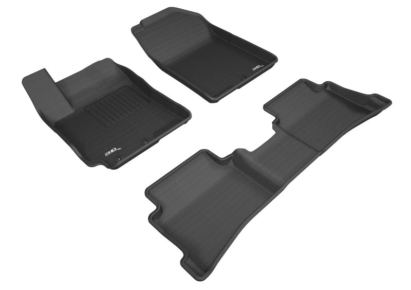 3D MAXpider 18-22 Hyundai Accent Sedan Kagu Black Full Set - L1HY08701509