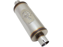 Load image into Gallery viewer, aFe MACH Force-Xp 409 SS Muffler 2-1/2in Center/Center 14in L X 6in Dia - Round Body - 49M00007