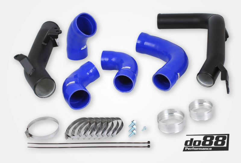 do88 Volvo S60 V60 XC60 V90 S90 XC90 SPA Pressure Pipes T8 Petrol do88 Intercooler Blue Hoses - TR-260-PT8-DO88-B