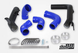 do88 Volvo S60 V60 XC60 V90 S90 XC90 SPA Pressure Pipes Petrol do88 Intercooler Blue Hoses - TR-260-P-DO88-B